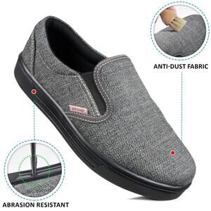Aerosoft Orbew Slip-On Flat Comfort Loafers – Women’s Gray Shoes – Size 8